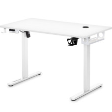 Стіл Mealux PowerDesk Energy White з електрорегулюванням висоти (арт. EVO-201 Energy W|/W) - стільниця біла / ніжки білі (коробок-2 шт.)