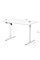 Стіл Mealux PowerDesk Energy White з електрорегулюванням висоти (арт. EVO-201 Energy W|/W) - стільниця біла / ніжки білі (коробок-2 шт.)
