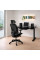 Стіл Mealux PowerDesk Glass Black з електрорегулюванням висоти (арт. EVO-201 Glass/Black) - стільниця скло / чорний (коробок 1 шт.)