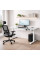Стіл Mealux PowerDesk Glass White з електрорегулюванням висоти (арт. EVO-201 Glass/White) - стільниця скляна / білий (коробок 2 шт.)