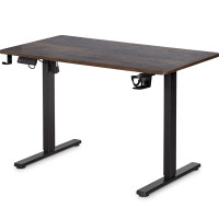 Стол Mealux PowerDesk Lite Antique c электрорегулировкой высоты (арт. EVO-201 Lite Antique / B) - столешница античная / ножки черные (коробок 2 шт.)