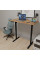 Стол Mealux PowerDesk Lite Mahogany c электрорегулировкой высоты (арт. EVO-201 Lite Mahogany / B) - столешница красное дерево / ножки черные (коробок 2 шт.)