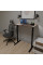 Стол Mealux PowerDesk Lite Walnut с электрорегулировкой высоты (арт. EVO-201 Lite Walnut /B) - столешница грецкий орех / ножки черные (коробок-2 шт.)