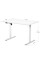 Стол Mealux PowerDesk Lite XL White (арт. EVO-202 Lite W/W) - столешница белая/ножки белые (коробок 2 шт.)