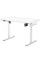 Стол Mealux PowerDesk Lite XL White (арт. EVO-202 Lite W/W) - столешница белая/ножки белые (коробок 2 шт.)