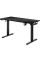 Стіл Mealux PowerDesk Duo Black (арт. EVO-242 Duo B/B) - стільниця чорна / чорні ноги (коробок 2 шт.)