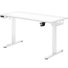 Стіл Mealux PowerDesk Duo White (арт. EVO-242 Duo W/W) - стільниця біла / ноги білі (коробок 2 шт.)