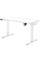Стіл Mealux PowerDesk Duo White (арт. EVO-242 Duo W/W) - стільниця біла / ноги білі (коробок 2 шт.)