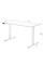 Стіл Mealux PowerDesk Duo XL White (арт. EVO-252 Duo W/W) - стільниця біла / ніжки білі (коробок 2 шт.)