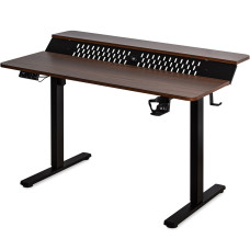 Стіл з електрорегулюванням висоти Mealux PowerDesk Extra Walnut (арт. EVO-262 Walnut/B) - стільниця горіх / ніжки чорні (коробок 1 шт.)