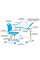 Комплект Evo-kids (стол+стул) Evo-07 Ergo Blue (арт. Evo-07 Ergo BL) - столешница белая / цвет пластика голубой (коробок-1 шт.)