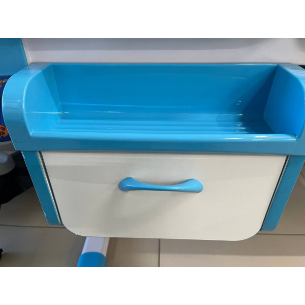 Детский стол Evo-kids (стол+ящик+надстройка) Evo-50 BL (sale)