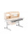 Детский стол ErgoKids Romana MG Multicolor (арт. Evo-70 MG/MC) - столешница клен / накладки на ножках серые (коробок-2 шт.)