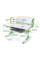 Стол Evo-kids Aivengo (L) Green (арт.Evo-720 WZ) - столешница белая / ножки белые с зеленым (коробок-2 шт.)