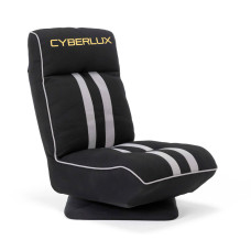 Геймерське крісло GM-06 Black (арт. GM-06 Black) - оббивка тканина / чорна з сірим (коробок 1 шт.)