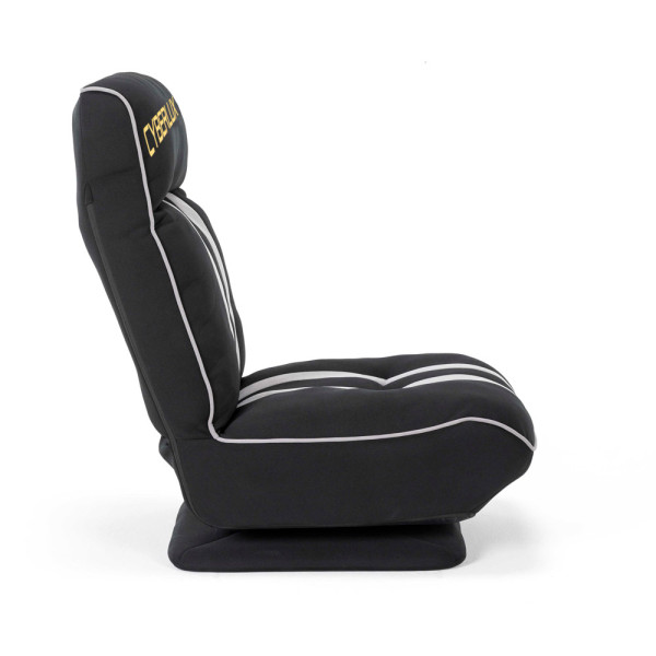 Геймерське крісло GM-06 Black (арт. GM-06 Black) - оббивка тканина / чорна з сірим (коробок 1 шт.)