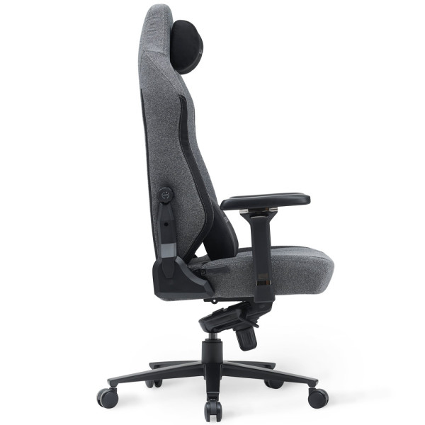Геймерське крісло Cyberlux Ares Grey (арт. GM-405 G) - оббивка тканина / колір сірий з чорним (коробок-1 шт.)