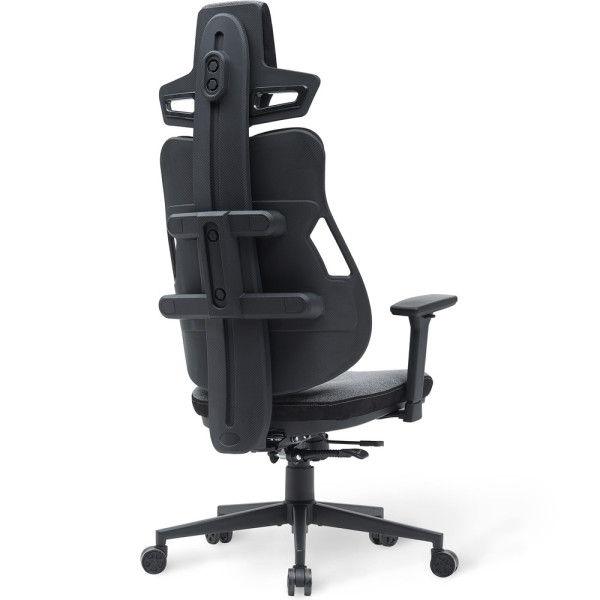 Геймерское кресло Cyberlux V8 Fabric Grey (арт. GM- V8 FG) - обивка серая однотонная (коробок-1 шт.)