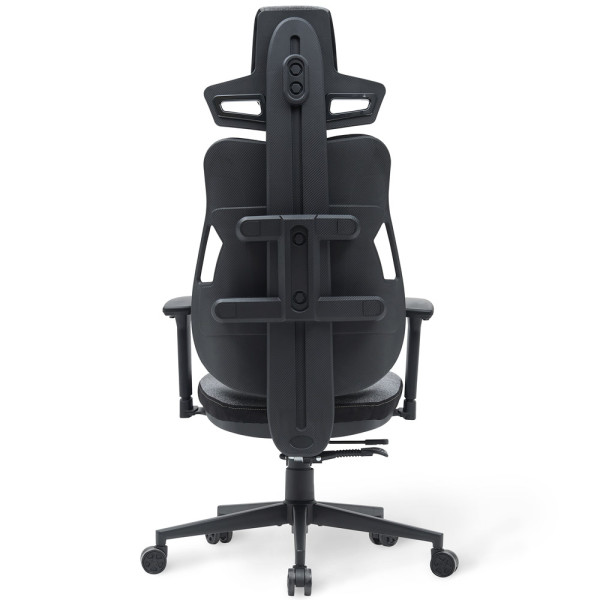 Геймерское кресло Cyberlux V8 Fabric Grey (арт. GM- V8 FG) - обивка серая однотонная (коробок-1 шт.)