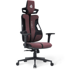 Геймерське крісло Cyberlux V8 Fabric Red (арт. GM-V8 FR) – оббивка червона однотонна (коробок-1 шт.)