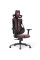 Геймерське крісло Cyberlux V8 Fabric Red (арт. GM-V8 FR) – оббивка червона однотонна (коробок-1 шт.)