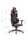 Геймерське крісло Cyberlux V8 Fabric Red (арт. GM-V8 FR) – оббивка червона однотонна (коробок-1 шт.)
