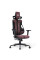 Геймерське крісло Cyberlux V8 Fabric Red (арт. GM-V8 FR) – оббивка червона однотонна (коробок-1 шт.)