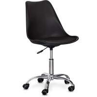 Крісло Evo-kids Capri Black (арт. H-231 B/B) - пластик чорний / подушка чорна (коробок-1 шт.)