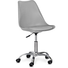 Кресло Evo-kids Capri Grey (арт. H-231 G/G) - пластик серый / подушка серая (коробок-1 шт.)