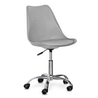 Крісло Hommex Kantri Grey (арт. H-231 G/G MR) - сірий пластик / подушка сіра (коробок-1 шт.)