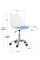Комплект (2шт) кресло Evo-Kids Capri White / Blue (арт H-231 W/BL -Х2) - пластик белый / подушка голубая (коробок-1 шт.)