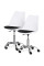 Комплект (2шт) кресло Evo-Kids Capri White / Black (арт H-231 W/B -Х2) - пластик белый / подушка черная (коробок-1 шт.)