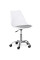 Кресло Evo-kids Capri White / Grey (арт. H-231 W/G) - пластик белый / подушка серая (коробок-1 шт.)