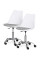 Комплект (2шт) кресло Evo-Kids Capri White / Grey (арт H-231 W/G -Х2) - пластик белый / подушка серая (коробок-1 шт.)