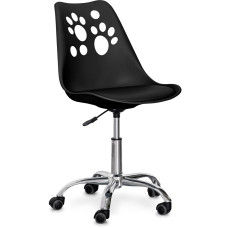 Крісло Hommex Dingo Black (арт .H-232 B/B MR) - пластик чорний / подушка чорна (коробок-1 шт.)