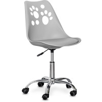 Дитяче крісло Evo-kids Indigo Grey (арт H-232 G/G) - пластик сірий / подушка сіра (коробок-1 шт.)
