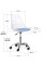 Комплект (4шт) детское кресло Evo-Kids Indigo White / Blue (арт H-232 W/BL -Х4) - пластик белый / подушка голубая (коробок-2 шт.)