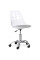 Дитяче крісло Evo-kids Indigo White / Grey (арт H-232 W/G) - пластик білий / подушка сіра (коробок-1 шт.)