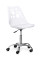 Детское кресло Evo-kids Indigo White (арт H-232 W/W) - пластик белый / подушка белая (коробок-1 шт.)