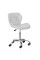Кресло Hommex Maro Light Grey (арт.H-245 Light Grey MR) – обивка светло-серая эко кожа/хромированная основа (коробок-1 шт.)