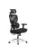 Кресло Mealux D1 Duo Air Fabric Black (арт. HF-D1 Duo F/B) - спинка сетка / сиденье ткань / цвет черный (коробок-1 шт.)