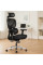 Кресло Mealux D1 Duo Air Fabric Black (арт. HF-D1 Duo F/B) - спинка сетка / сиденье ткань / цвет черный (коробок-1 шт.)