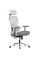 Крісло Mealux D1 Duo Air Fabric Grey (арт. HF-D1 Duo F/G) - спинка сітка / сидіння тканина / сірий колір (коробок-1 шт.)
