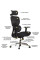 Кресло Mealux D1 Air Fabric Black (арт. HF-D1 F/B) - спинка сетка / сиденье ткань / цвет черный (коробок-1 шт.)