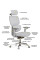 Кресло Mealux D2 Air Fabric Grey (арт. HF-D2 F/G) - спинка сетка / сиденье ткань / цвет серый (коробок-1 шт.)
