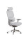 Кресло Mealux D2 Air Fabric Grey (арт. HF-D2 F/G) - спинка сетка / сиденье ткань / цвет серый (коробок-1 шт.)