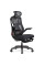 Офісне крісло Mealux HF-G30 Black Red (арт. HF-G30 F/RB) -спинка сітка / сидіння тканина / колір чорний з червоним (коробок 1 шт.)