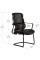 Кресло Mealux Easy Static Black (арт. HF-L10 F/B) - спинка сетка/сиденье ткань/черное (коробок-1 шт.)