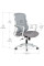 Кресло Mealux Easy Lite Grey (арт. HF-L14 F/G) - спинка сетка/сиденье ткань/серое (коробок-1 шт.)