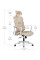 Кресло Mealux Easy Beige (арт. HF-L15 F/BR) - спинка сетка/сиденье ткань/бежевый (коробок-1 шт.)